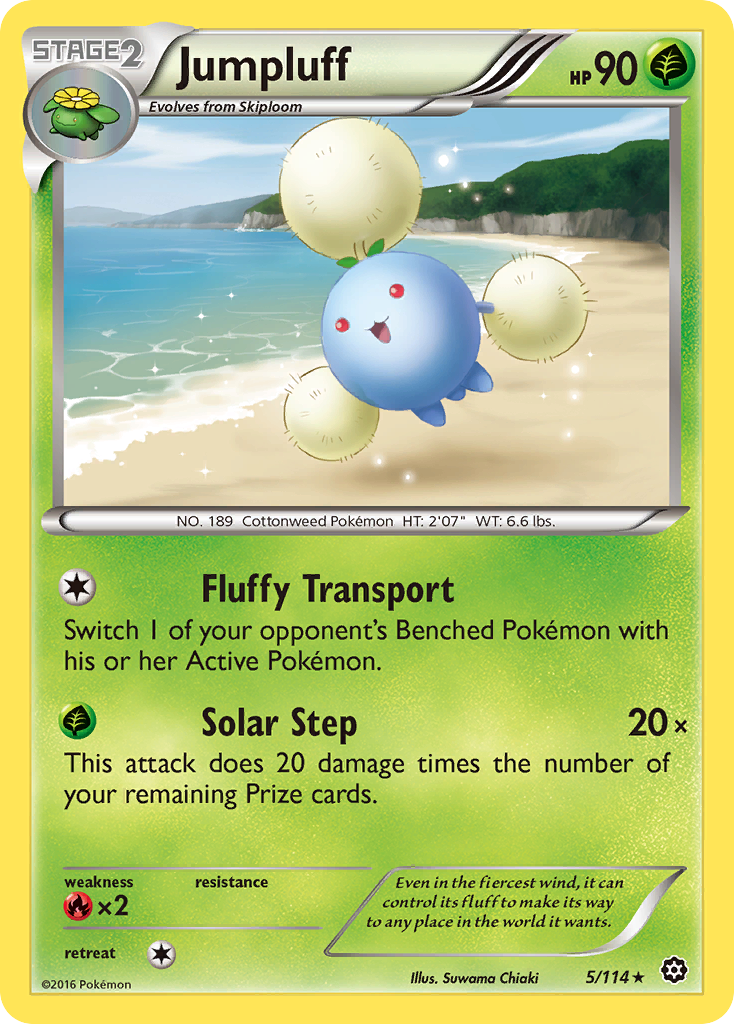 Jumpluff (5/114) [XY: Steam Siege] Reverse Holofoil