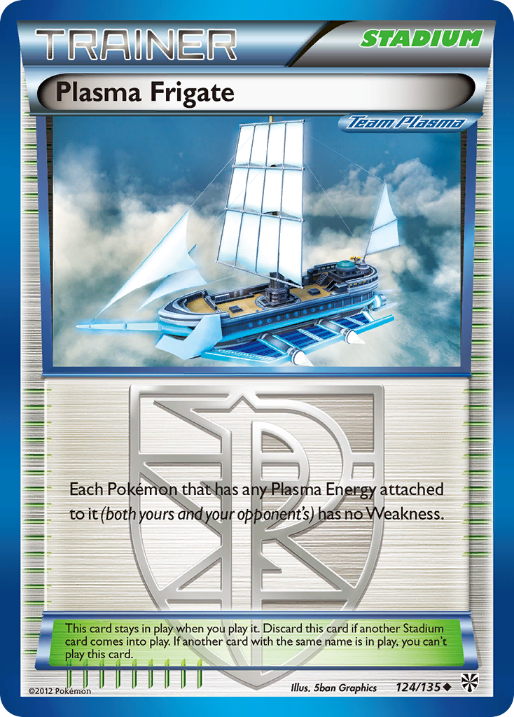 Plasma Frigate (124/135) [Black & White: Plasma Storm] Reverse Holofoil