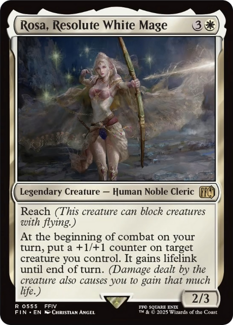 Rosa, Resolute White Mage [FINAL FANTASY] Foil