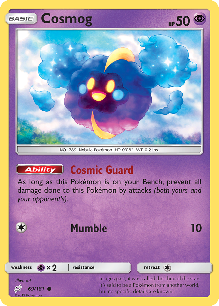 Cosmog (69/181) [Sun & Moon: Team Up] Reverse Holofoil
