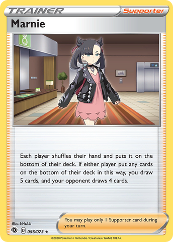 Marnie (056/073) [Sword & Shield: Champion's Path] Reverse Holofoil