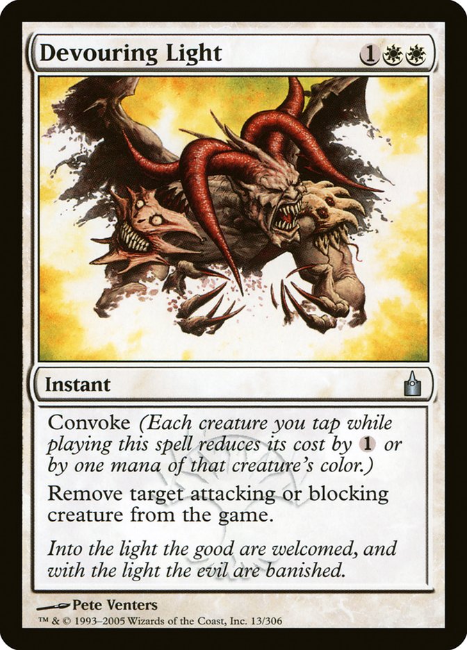 Devouring Light [Ravnica: City of Guilds] Foil