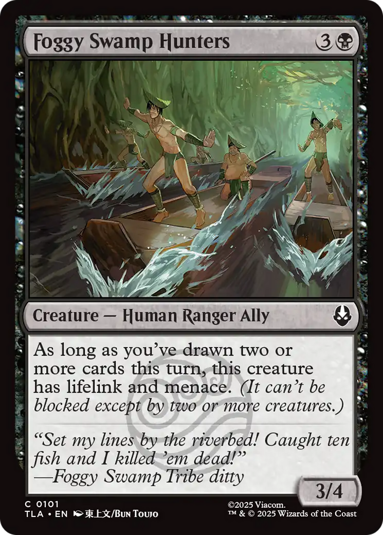 Foggy Swamp Hunters [Avatar: The Last Airbender] Foil