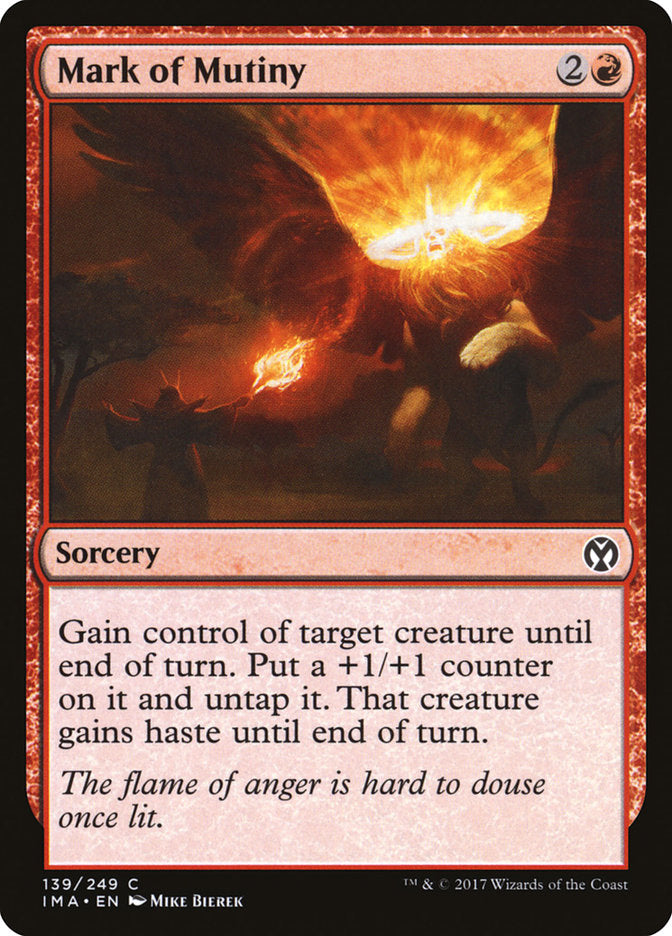 Mark of Mutiny [Iconic Masters] Foil