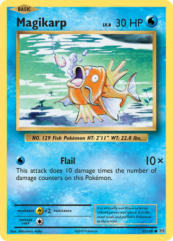 Magikarp (33/108) [XY: Evolutions] Reverse Holofoil