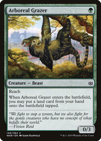 Arboreal Grazer [War of the Spark] Foil