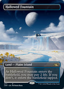 Hallowed Fountain (Borderless) [Unfinity] Foil