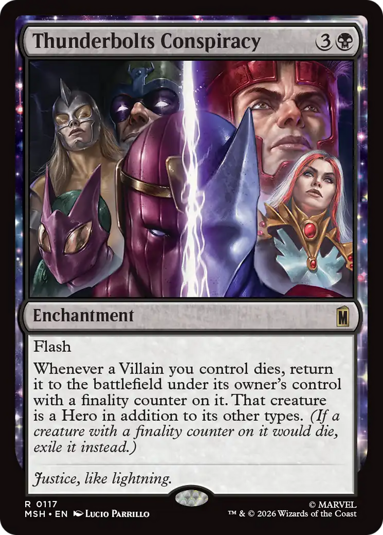 Thunderbolts Conspiracy [Marvel Super Heroes] Foil