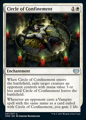 Circle of Confinement [Innistrad: Crimson Vow] Foil