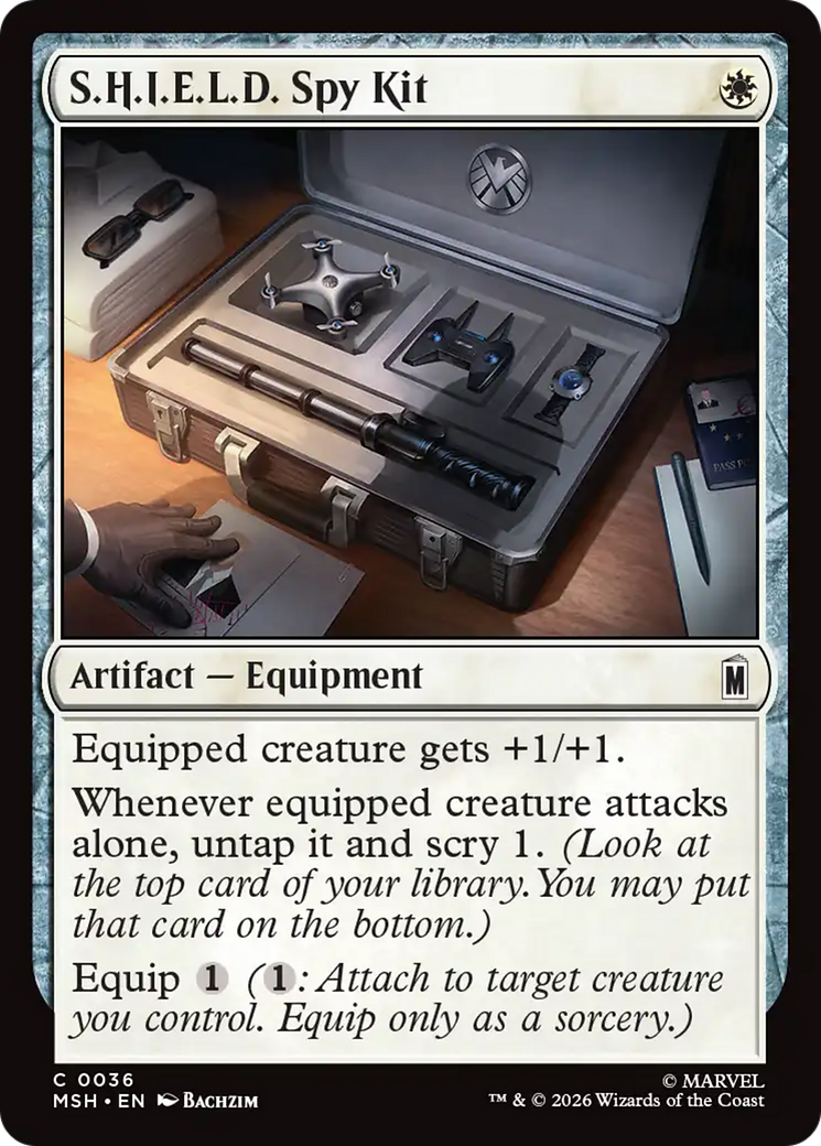 S.H.I.E.L.D. Spy Kit [Marvel Super Heroes] Foil