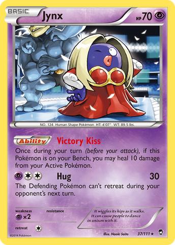 Jynx (37/111) [XY: Furious Fists] Reverse Holofoil
