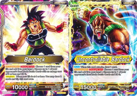 Bardock // Uncontrollable Bardock (BT4-071) [Colossal Warfare] Parallel Foil