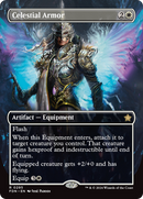 Celestial Armor (Borderless) [Foundations] Foil