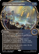 Officious Interrogation (Showcase) [Murders at Karlov Manor] Foil