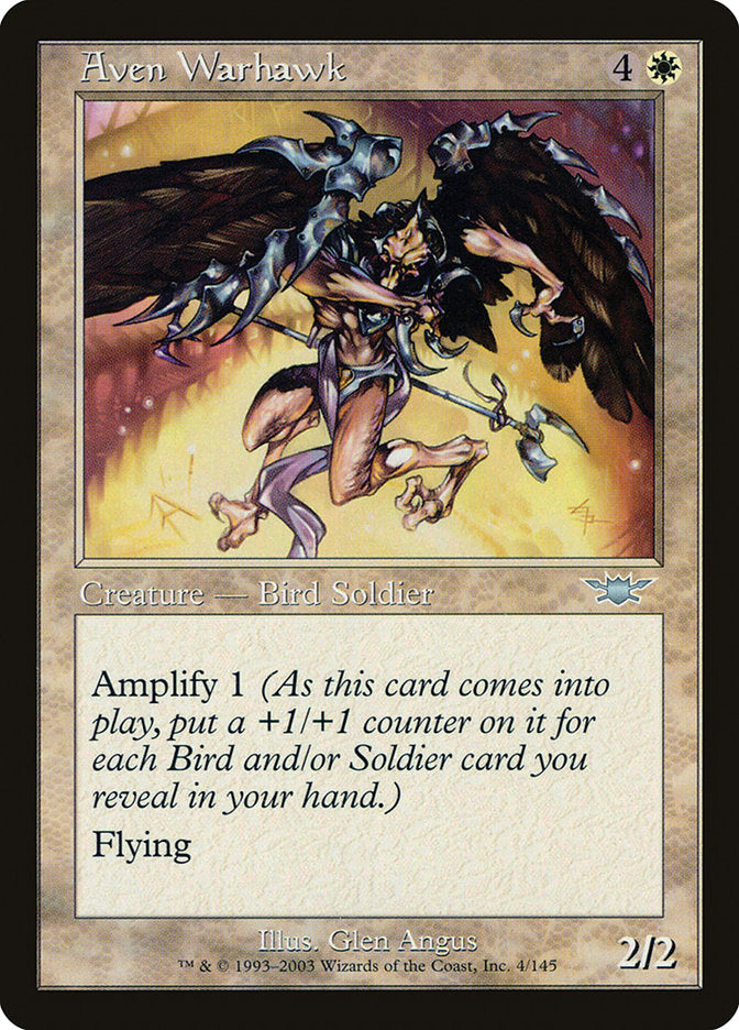 Aven Warhawk [Legions] Foil
