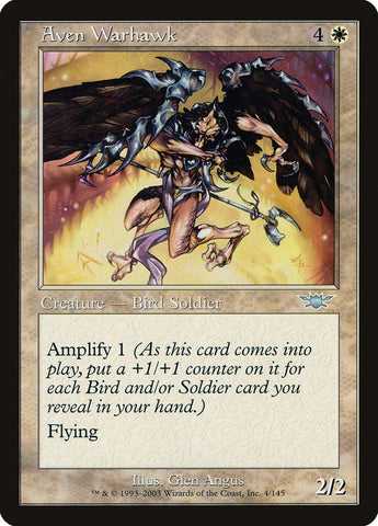 Aven Warhawk [Legions] Foil