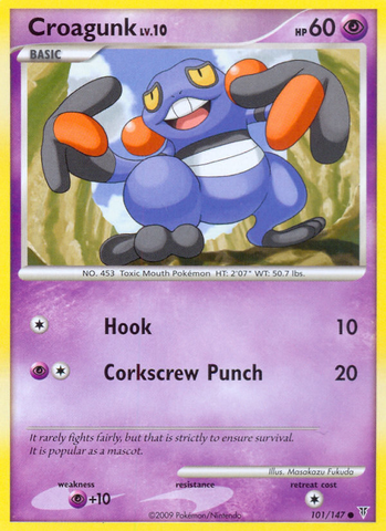 Croagunk (101/147) [Platinum: Supreme Victors] Reverse Holofoil