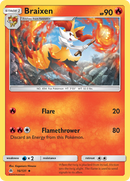 Braixen (16/131) [Sun & Moon: Forbidden Light] Reverse Holofoil