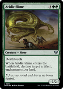 Acidic Slime [Commander Masters] Foil