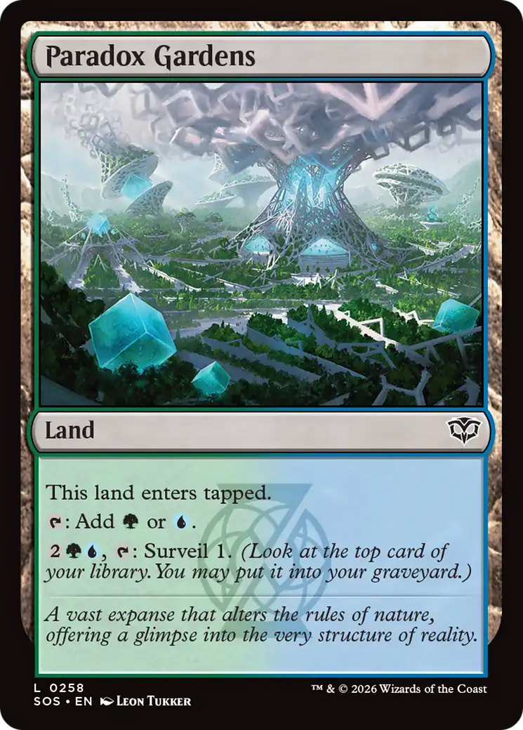 Paradox Gardens [Secrets of Strixhaven] Foil