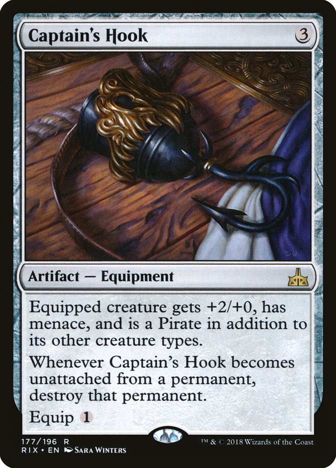 Captain's Hook [Rivals of Ixalan] Foil
