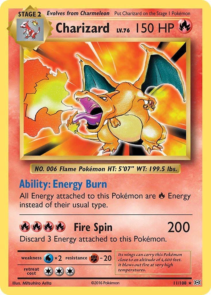 Charizard (11/108) [XY: Evolutions] Reverse Holofoil