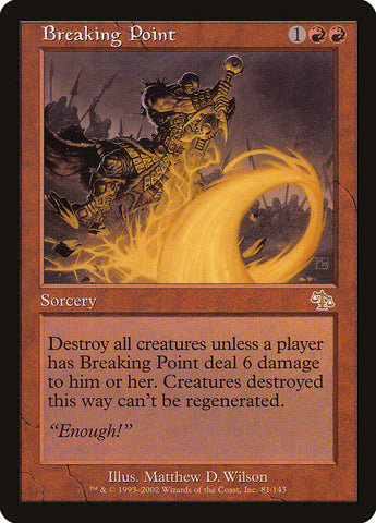 Breaking Point [Judgment] Foil