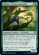 Rishkar, Peema Renegade [Commander Masters] Foil