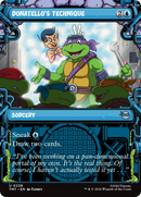Donatello's Technique (Showcase) [Teenage Mutant Ninja Turtles] Foil