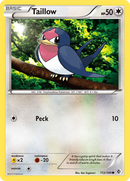 Taillow (112/149) [Black & White: Boundaries Crossed] Reverse Holofoil