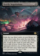 Hostile Negotiations (Extended Art) [The Brothers' War] Foil