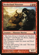 Borderland Minotaur [Theros] Foil