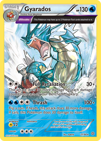 Gyarados (21/98) [XY: Ancient Origins] Reverse Holofoil