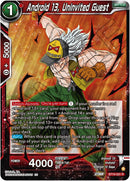Android 13, Uninvited Guest (BT19-021) [Fighter's Ambition] Parallel Foil