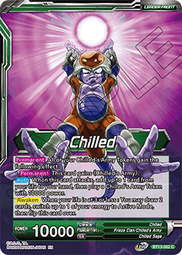 Chilled // Chilled, the Pillager (Common) (BT13-062) [Supreme Rivalry] Parallel Foil