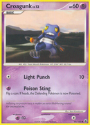 Croagunk (60/100) [Diamond & Pearl: Majestic Dawn] Reverse Holofoil