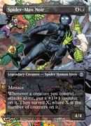 Spider-Man Noir (Borderless) [Marvel's Spider-Man] Foil