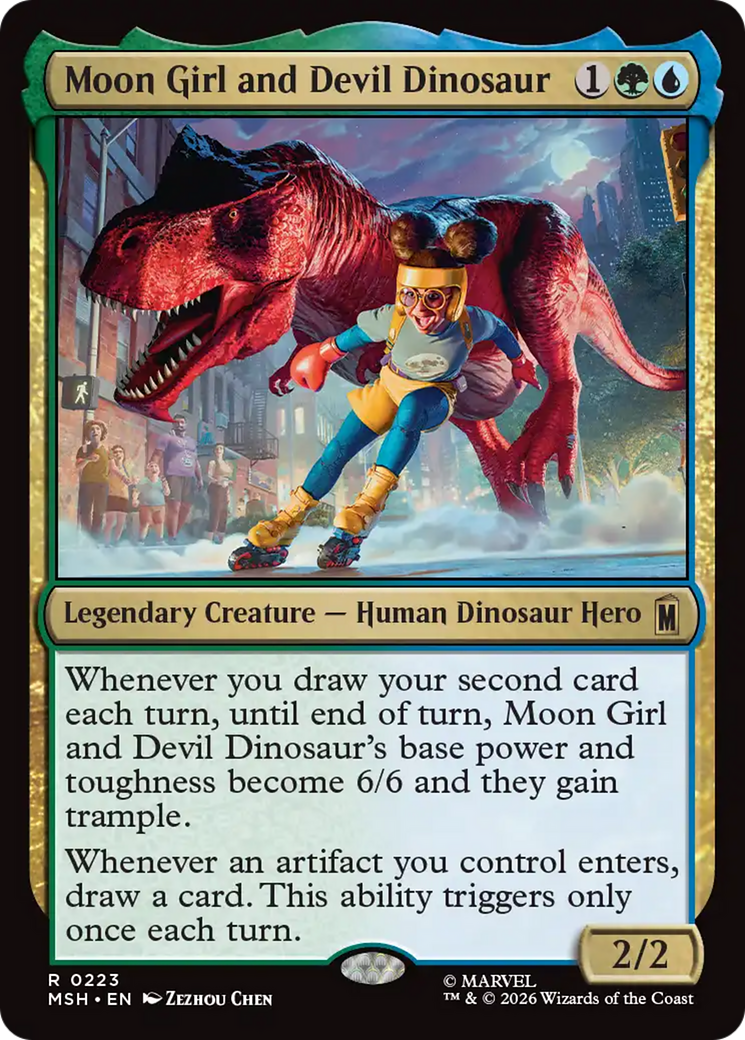 Moon Girl and Devil Dinosaur [Marvel Super Heroes] Foil