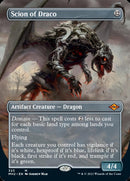 Scion of Draco (Borderless Alternate Art) [Modern Horizons 2] Foil