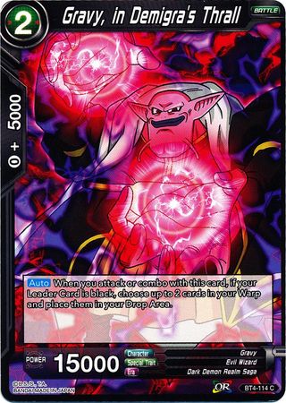 Gravy, in Demigra's Thrall (BT4-114) [Colossal Warfare] Parallel Foil