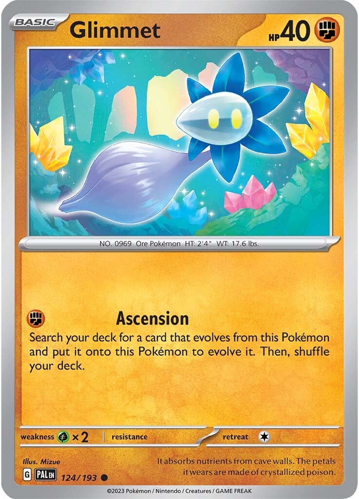 Glimmet (124/193) [Scarlet & Violet: Paldea Evolved] Reverse Holofoil