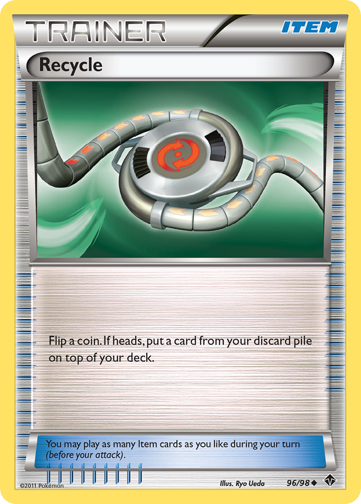 Recycle (96/98) [Black & White: Emerging Powers] Reverse Holofoil