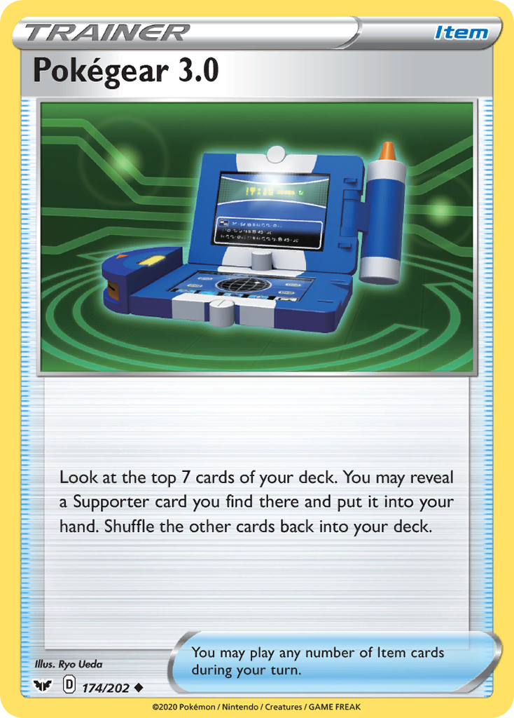 Pokegear 3.0 (174/202) [Sword & Shield: Base Set] Reverse Holofoil