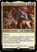 Obeka, Splitter of Seconds [Outlaws of Thunder Junction] Foil