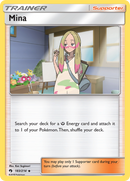 Mina (183/214) [Sun & Moon: Lost Thunder] Reverse Holofoil