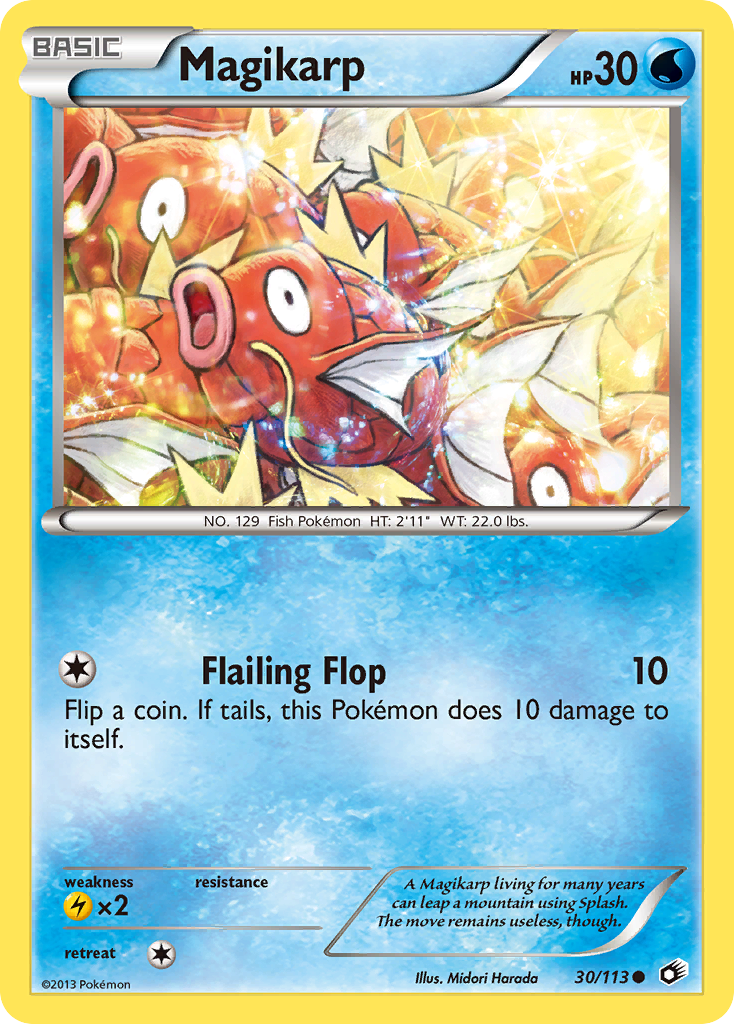 Magikarp (30/113) [Black & White: Legendary Treasures] Reverse Holofoil
