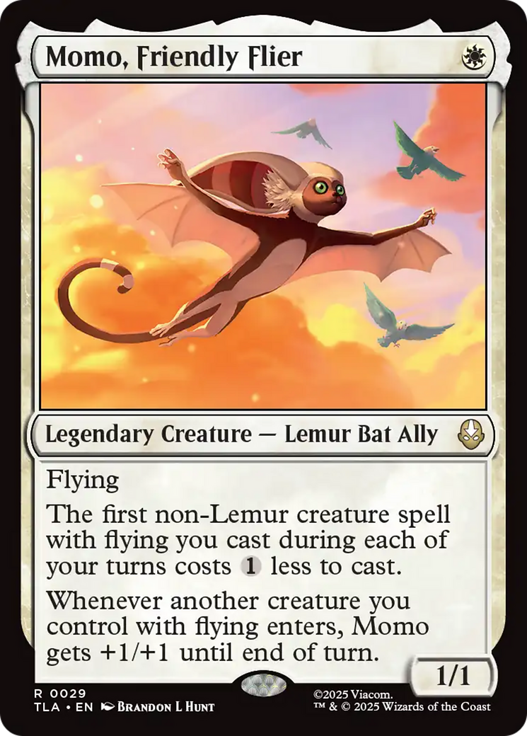 Momo, Friendly Flier [Avatar: The Last Airbender] Foil