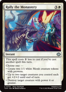Rally the Monastery [Tarkir: Dragonstorm] Foil