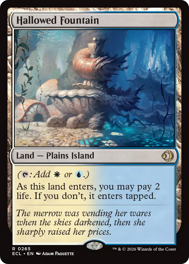 Hallowed Fountain [Lorwyn Eclipsed] Foil