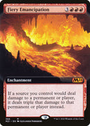 Fiery Emancipation (Extended Art) [Core Set 2021] Foil
